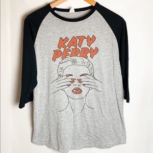 Katy Perry The Witness Tour Baseball Tee Large